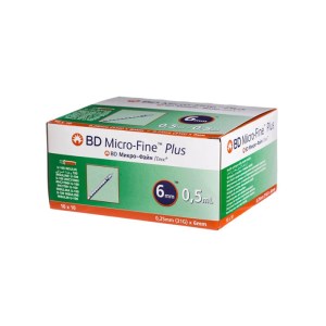 تجهیز-کارا-.سرنگ-انسولین-BD-مدل-MICRO_FINE-PLUS-حجم-0.5-میلی