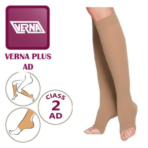 جوراب واریس ورنا پلاس زیر زانو کلاس فشار 2 - AD CCL2 